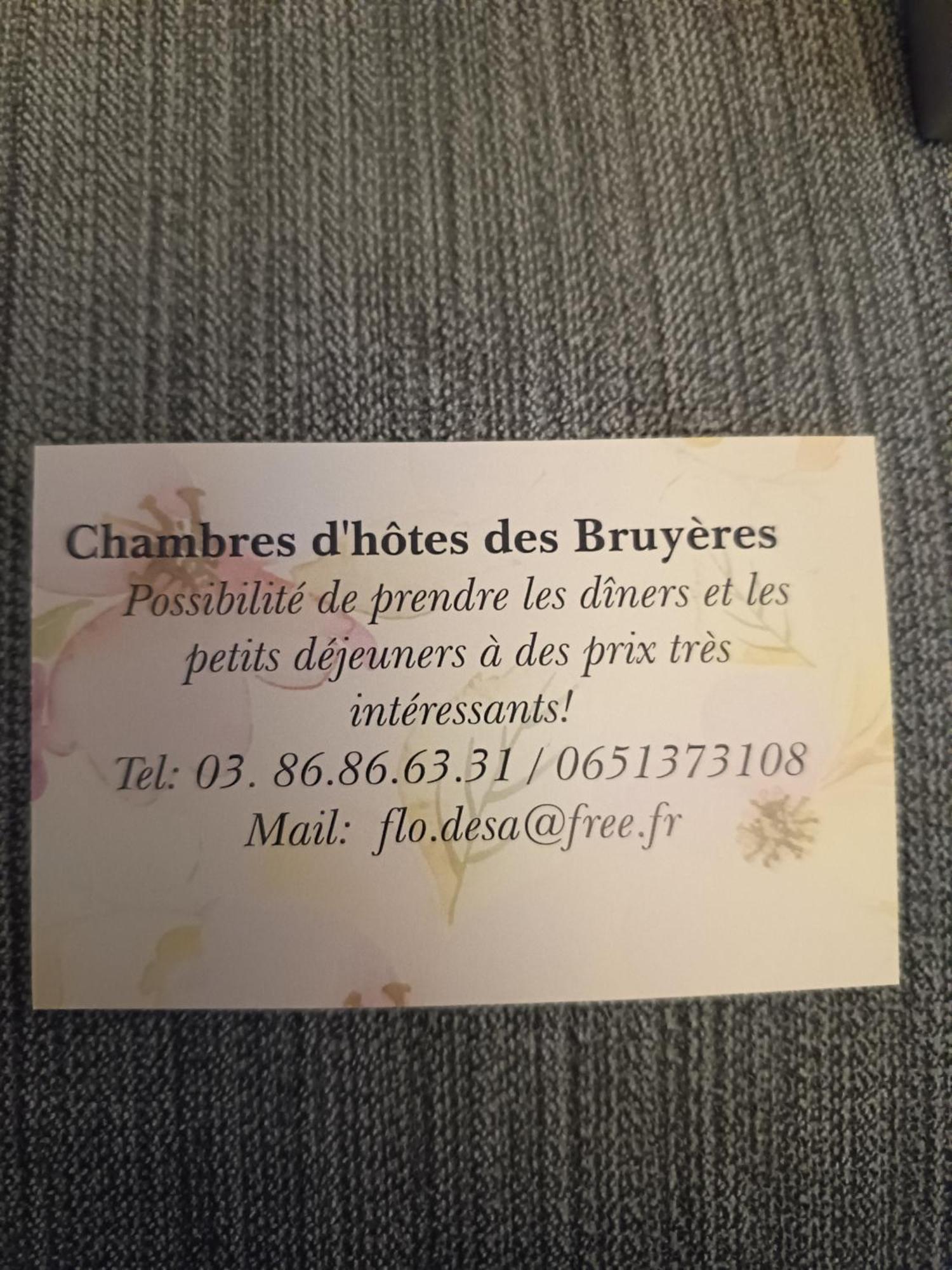 Chambres D'Hotes Des Bruyeres Collemiers Oda fotoğraf